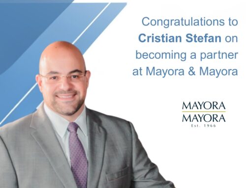 Mayora & Mayora anuncia, la incorporación de Cristian Stefan como socio y la integración de ADV Law Firm