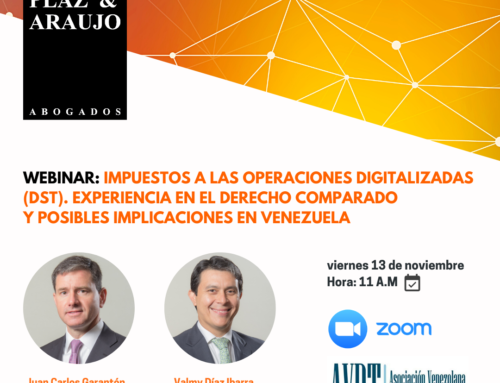 Webinar: Digital services tax (DST). Comparative law experience and possible implications in Venezuela